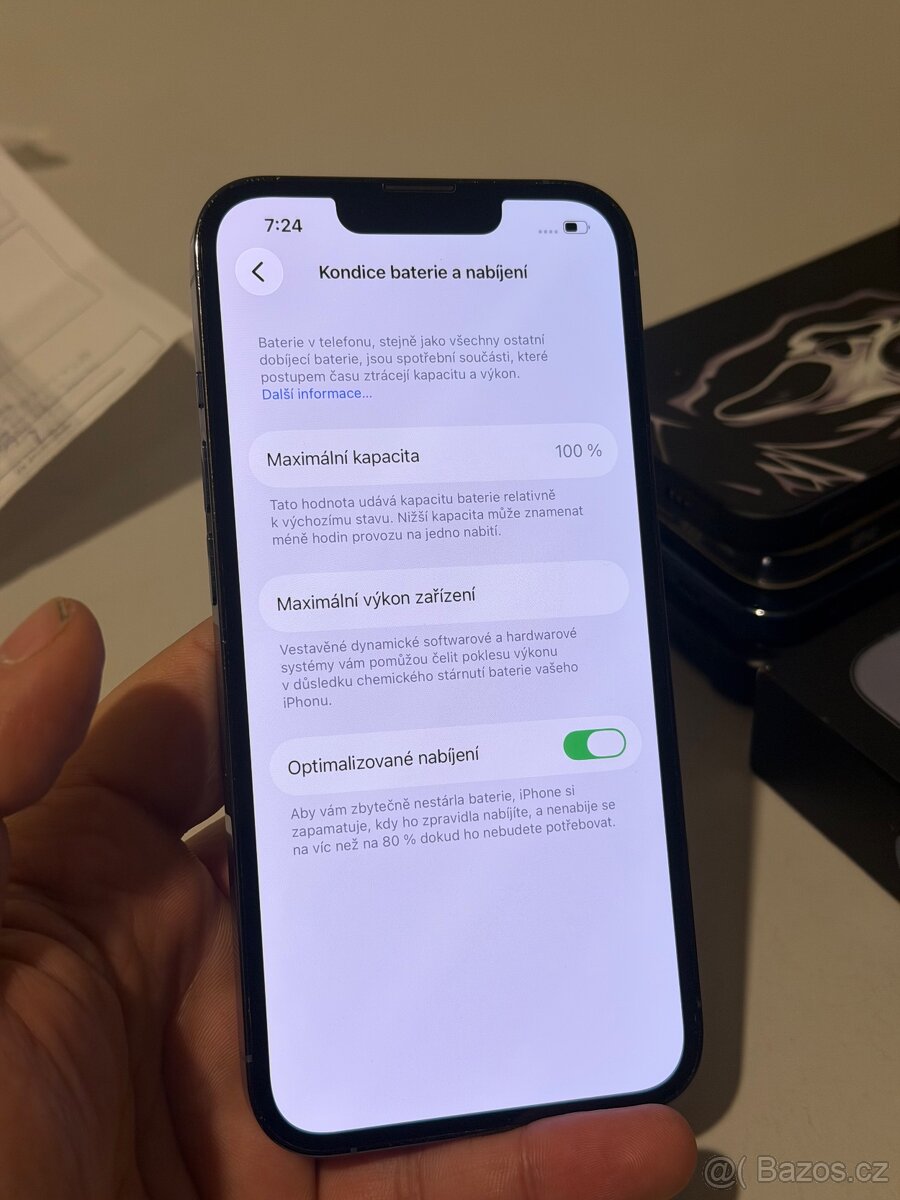 IPhone 13 Pro 128GB Siera Blue Baterie 🔋 100% - 7