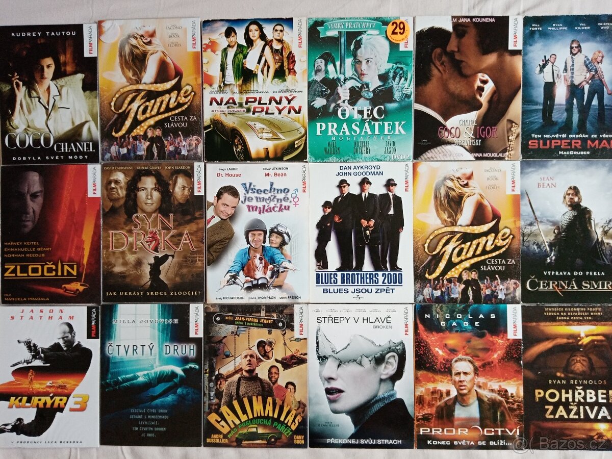 Sleva- orig. DVD digipacky od 46Kč - 7