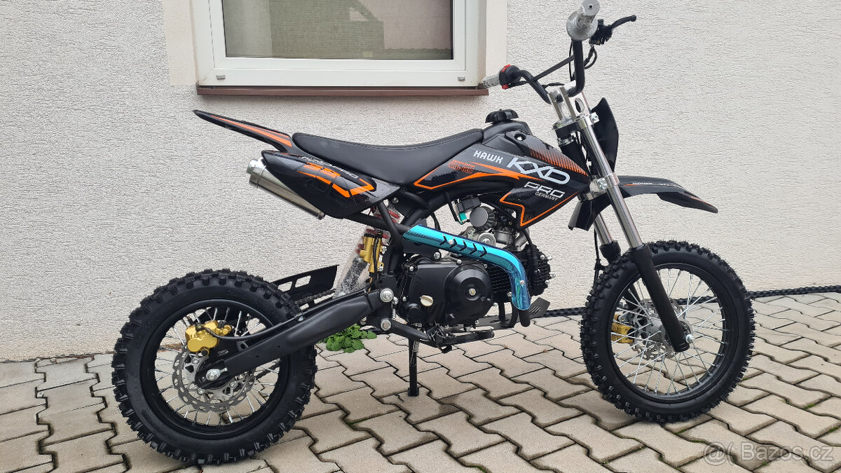 Pitbike KXD GT- 125S Automat, kola 14/12, motor Honda DAX - 7
