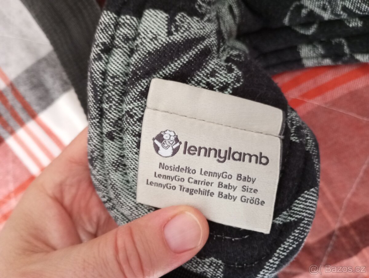 Ergonomické nosítko Lenny Lamb LennyGo baby - 7