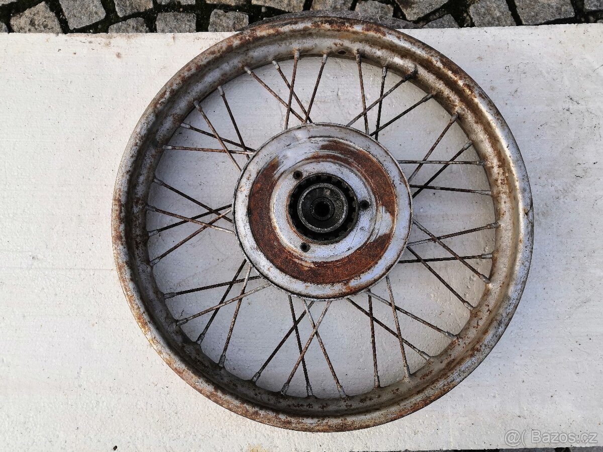 Kompletní ráfek Jawa - 7