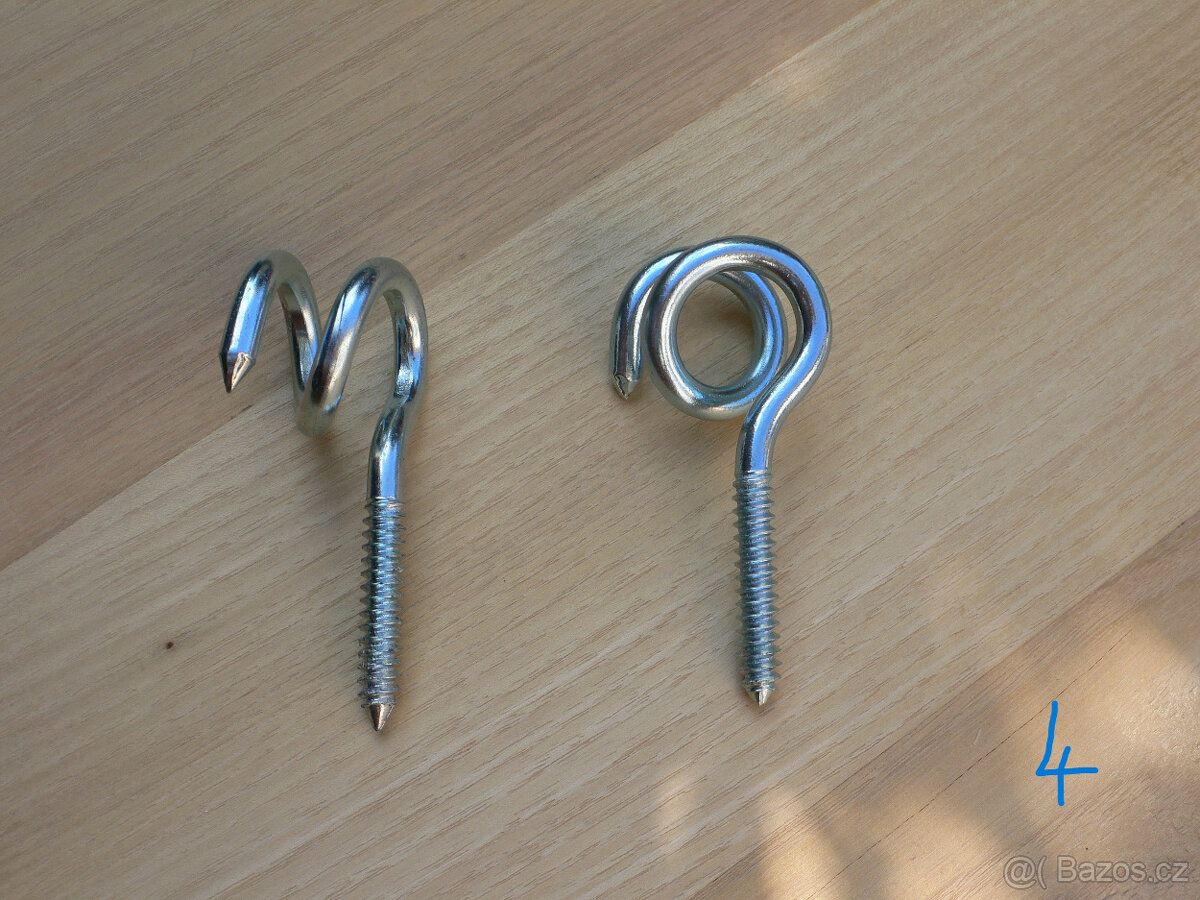 Kotvení houpaček aj: houpačkové háky, objímky, oka, řetězy - 7