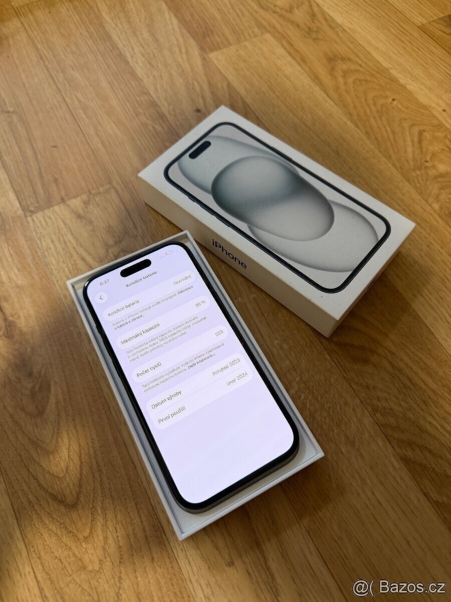 Apple iPhone 15 128GB záruka - 7
