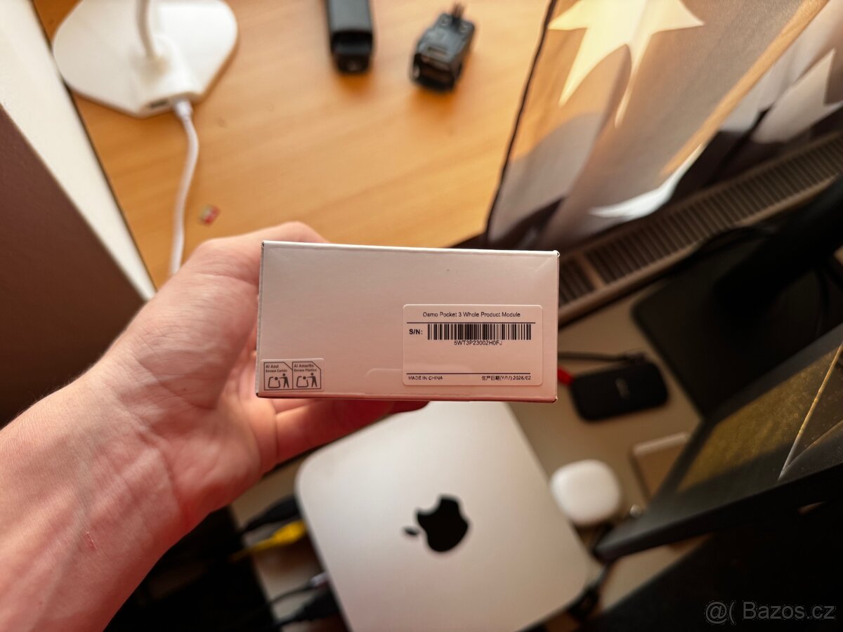 DJI POCKET 3 NOVÁ, redukce, krabice, záruka - 7