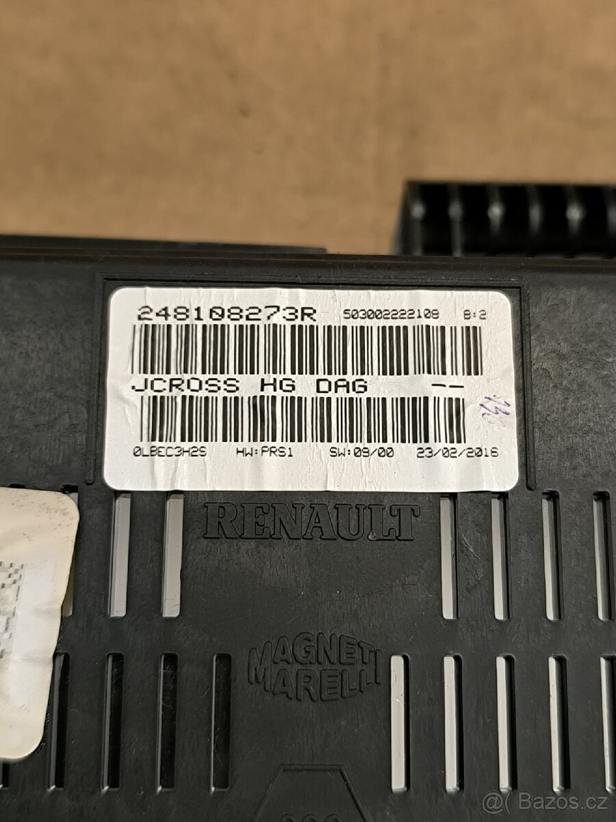 Renault Scénic 3 přístrojový panel - 7