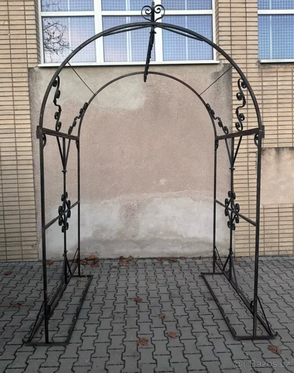 Obrovský zahradní květinový oblouk / Svatební brána 3,2m - 7