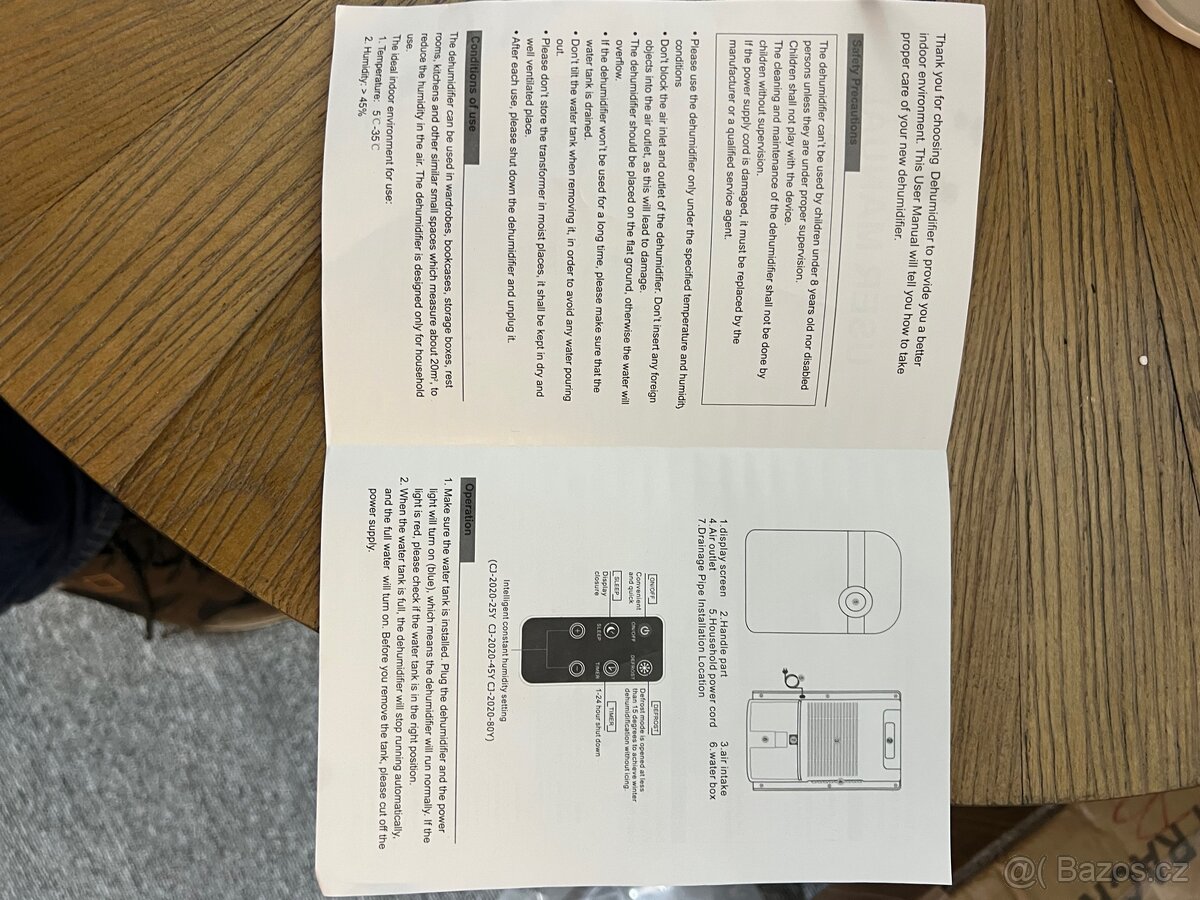 Odvlhčovač - NOVÝ - 7