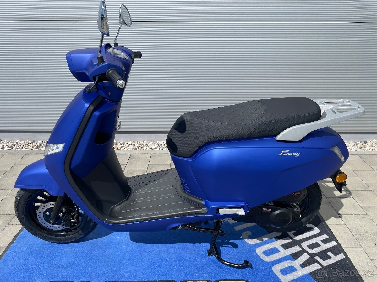 Scorpa/Sherco 50 4T Easy, nové moto, záruka 2roky, modrá - 7