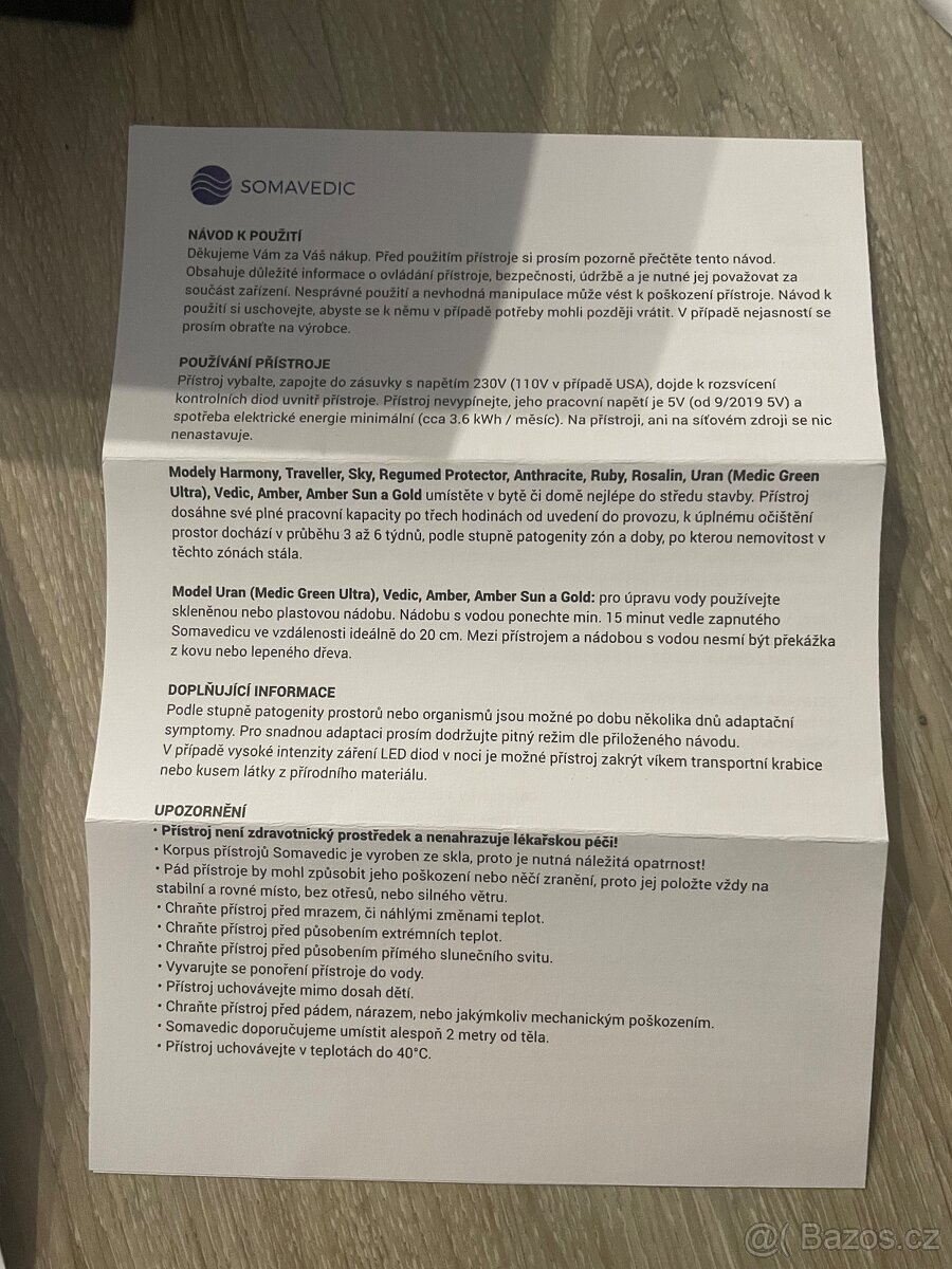 Somavedic Amber – nový - 7