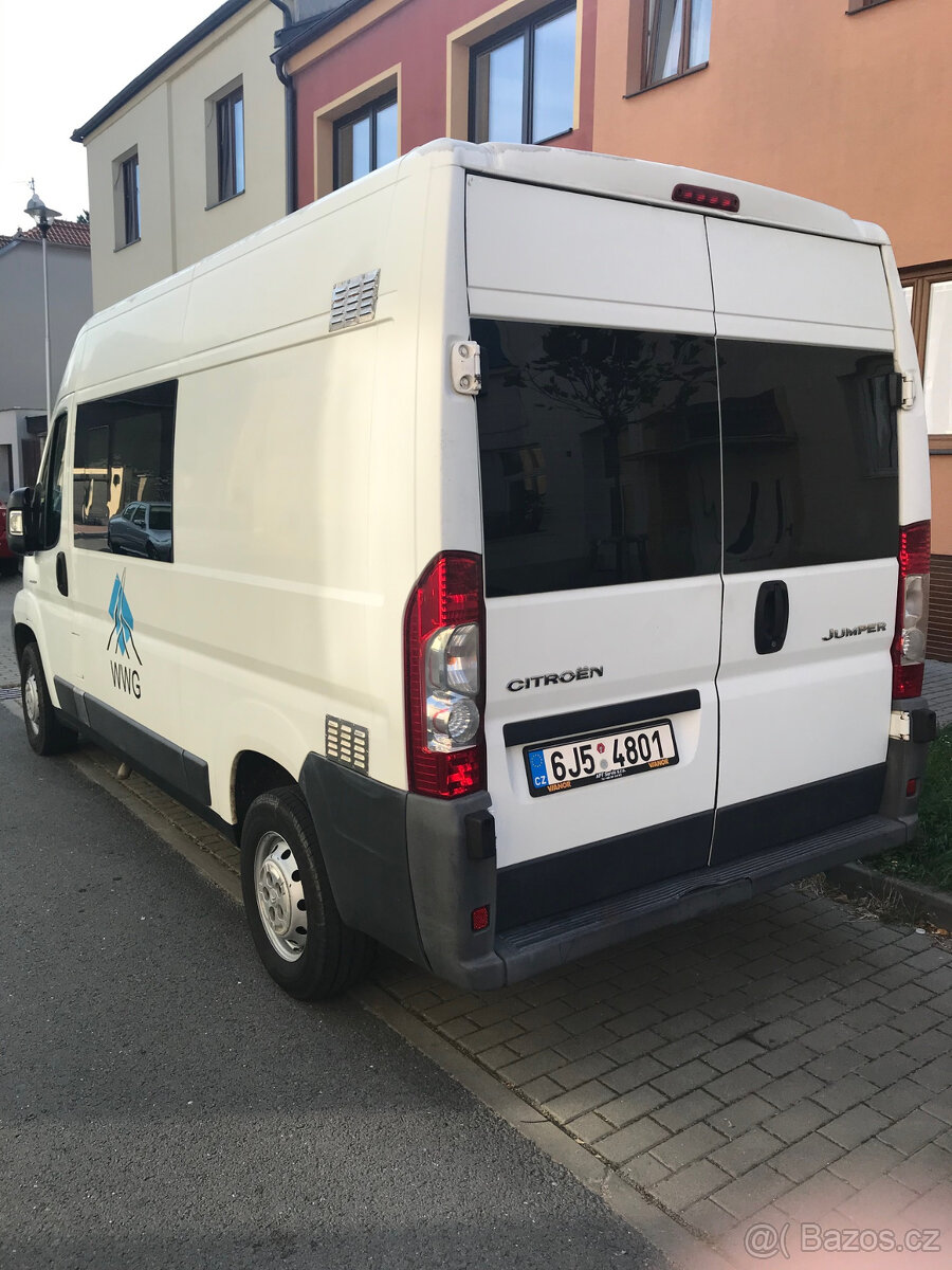 Citroën Jumper, Obytnák 3-6 míst - Servisováno - 7