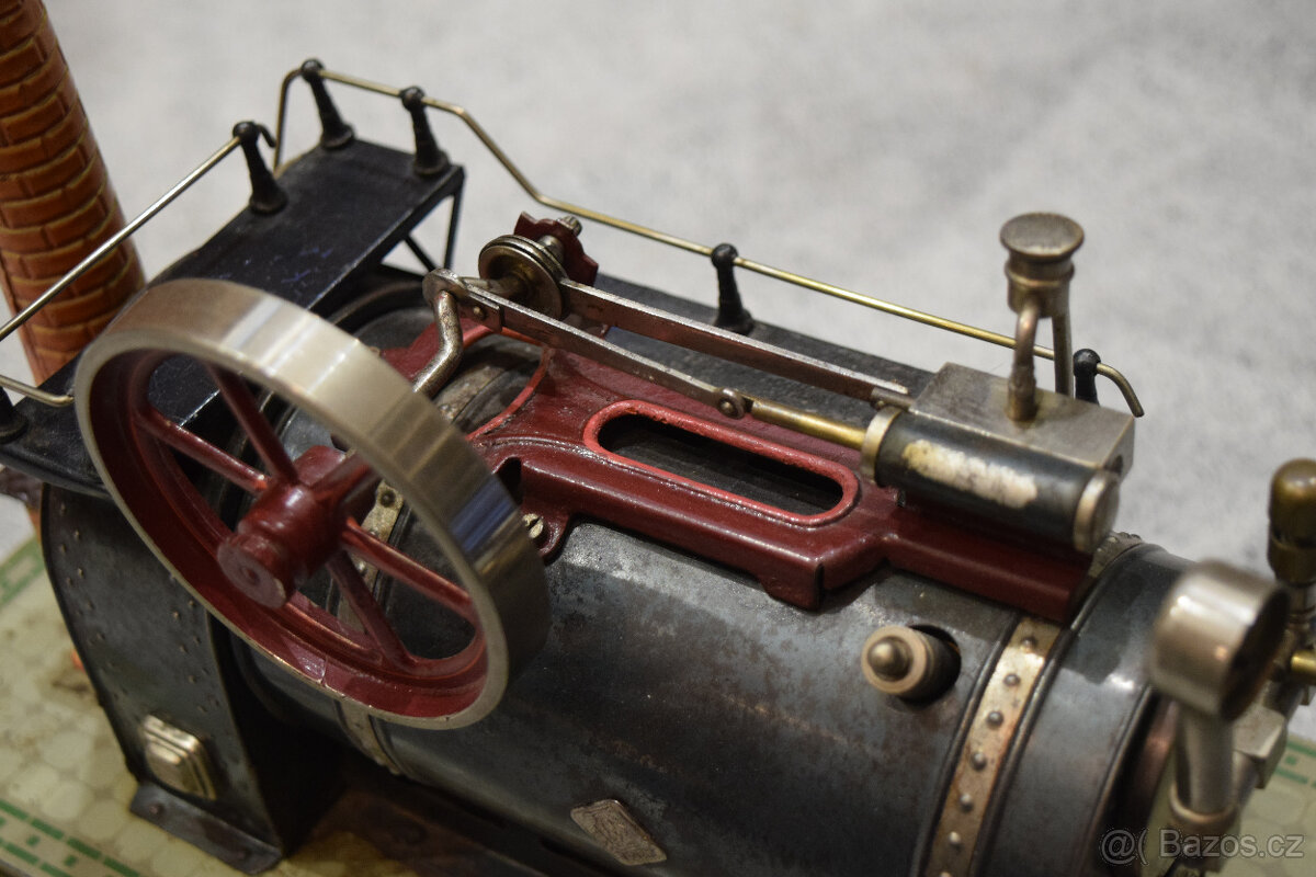 Parní stroj - Bing, sbírkový stav, vzácný - 7