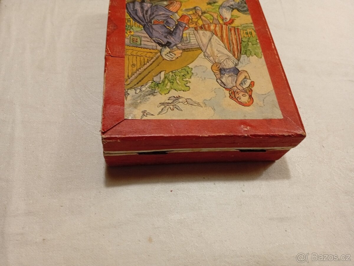 Staré dřevěné kostky Popelka - 7