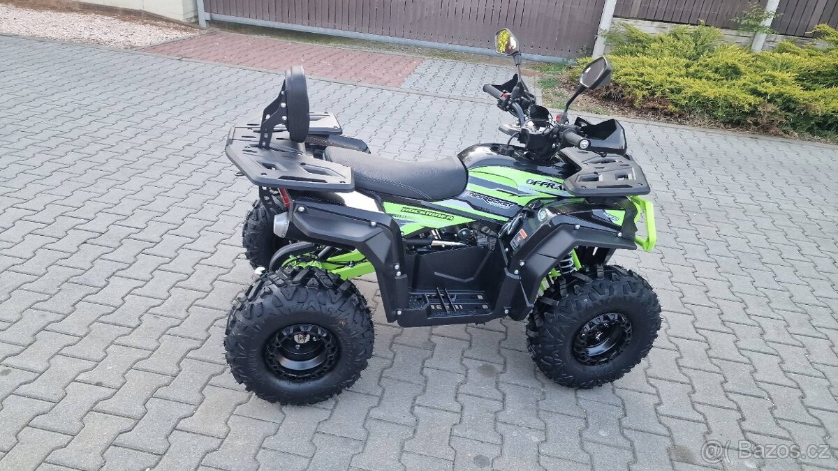 Dětská čtyřkolka RockRider 125ccm zelena - 7