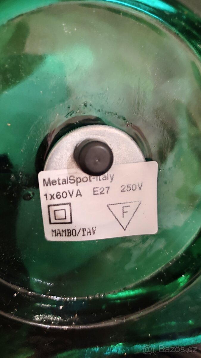 Stolní lampička zelená - 7