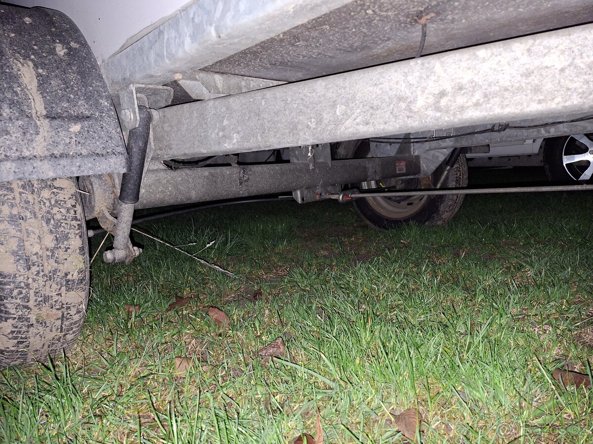 Prodám kvalitní vozík Agados brždění náprava 1350kg - 7