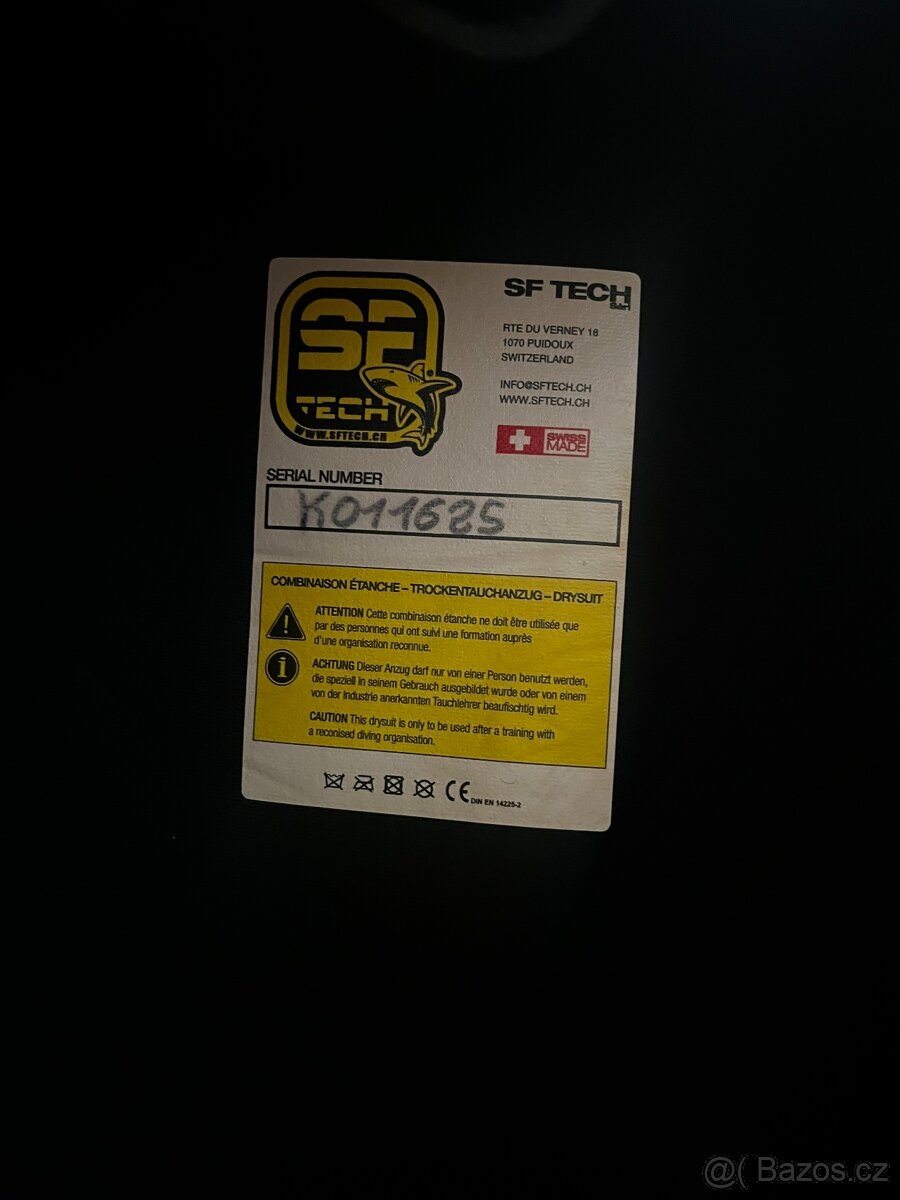 suchý potápěčský oblek SF TECH - 7