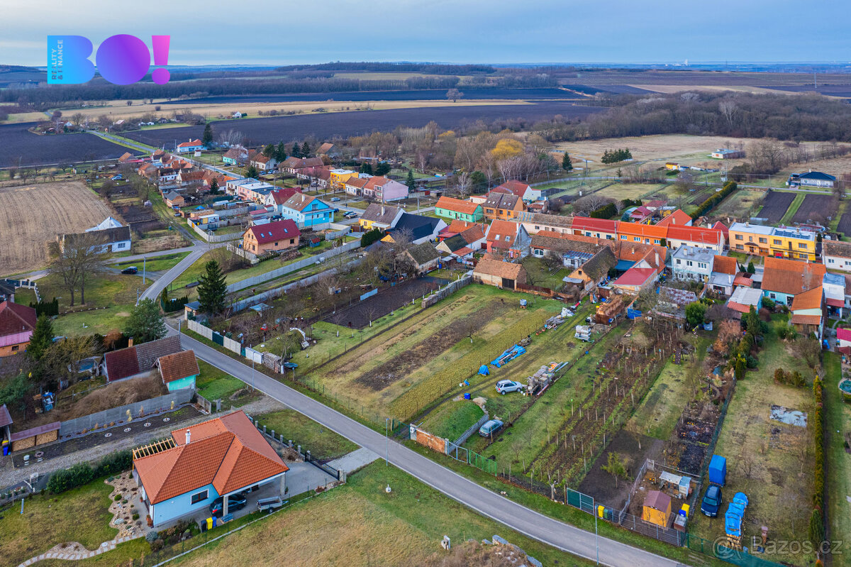 Prodej stavebního pozemku, 1622 m², Dobré Pole, okres Břecla - 7