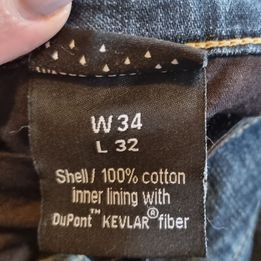 Dámské kevlarové rifle na motorku SPARK, vel: 40-42, W34 L32 - 7