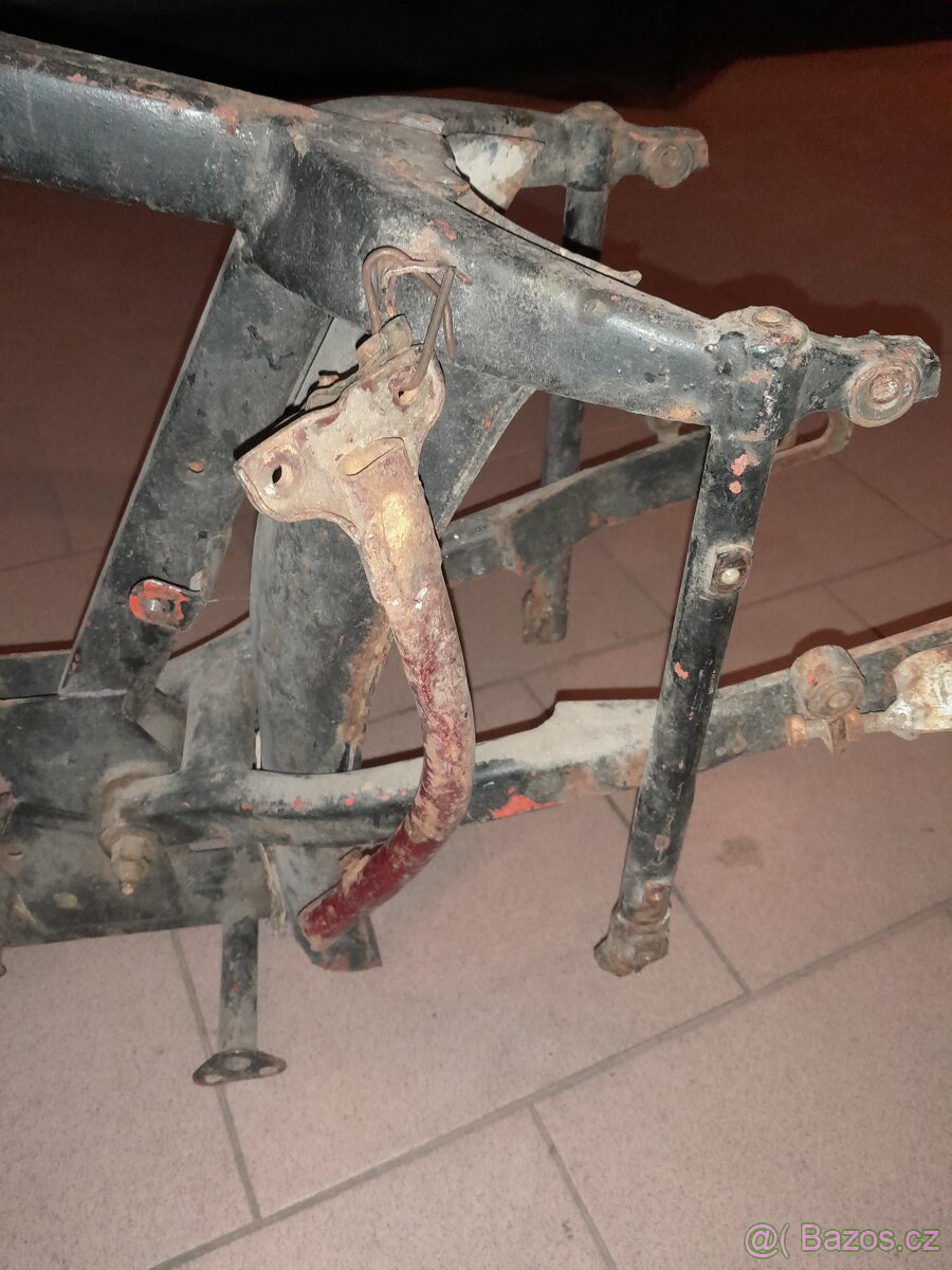 Jawa 250 350 panelka - neohnutý, ale opravy nutné - 7