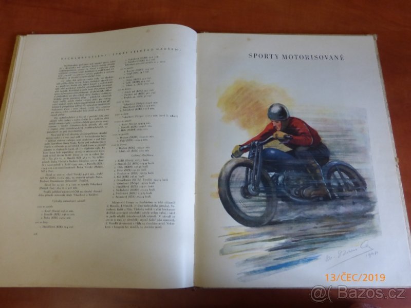 VELKÁ KNIHA O SPORTU -1.vyd.1947 // ilustr. M.NIEDERLE - 7