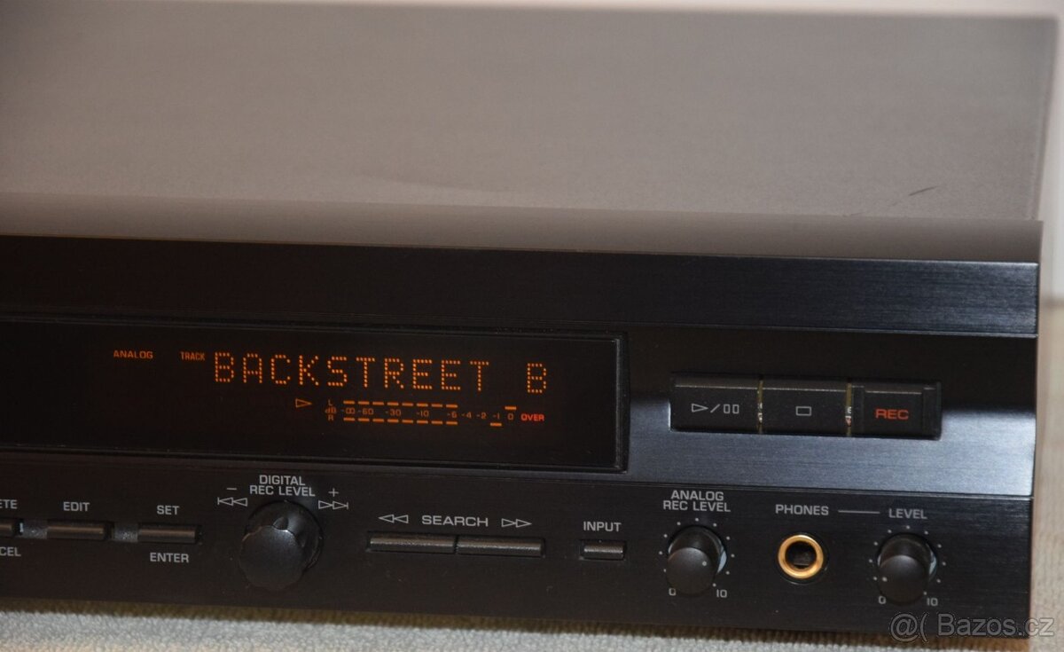 Minidisc deck Yamaha MDS 595, Top stav, Dálkové ovl. - 7