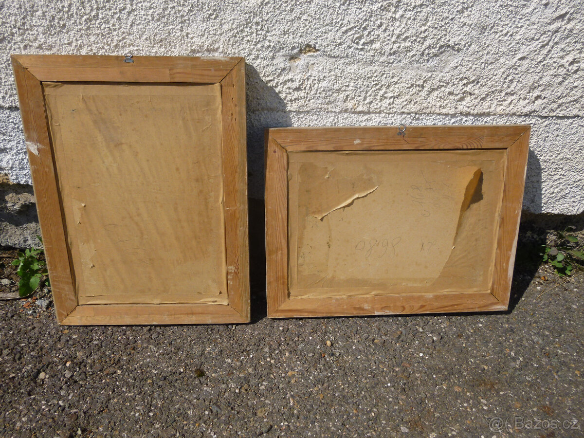 Obrazy 2 ks Ladislav Vraný - 7