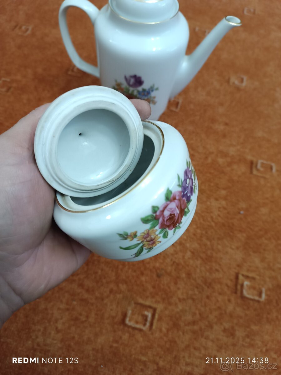 Karlovarský porcelán čajoví set - 7