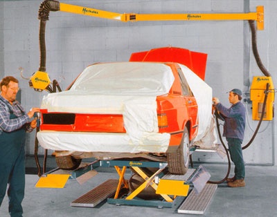 Odsávací rameno do lakovny - 7