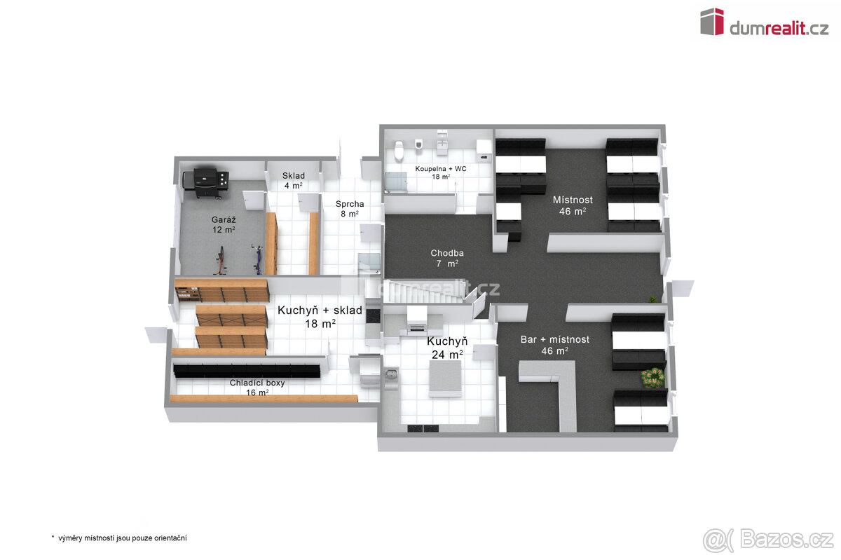 Bytový dům s restaurací, Dlouhá, Stará Role, Karlovy Vary - 7