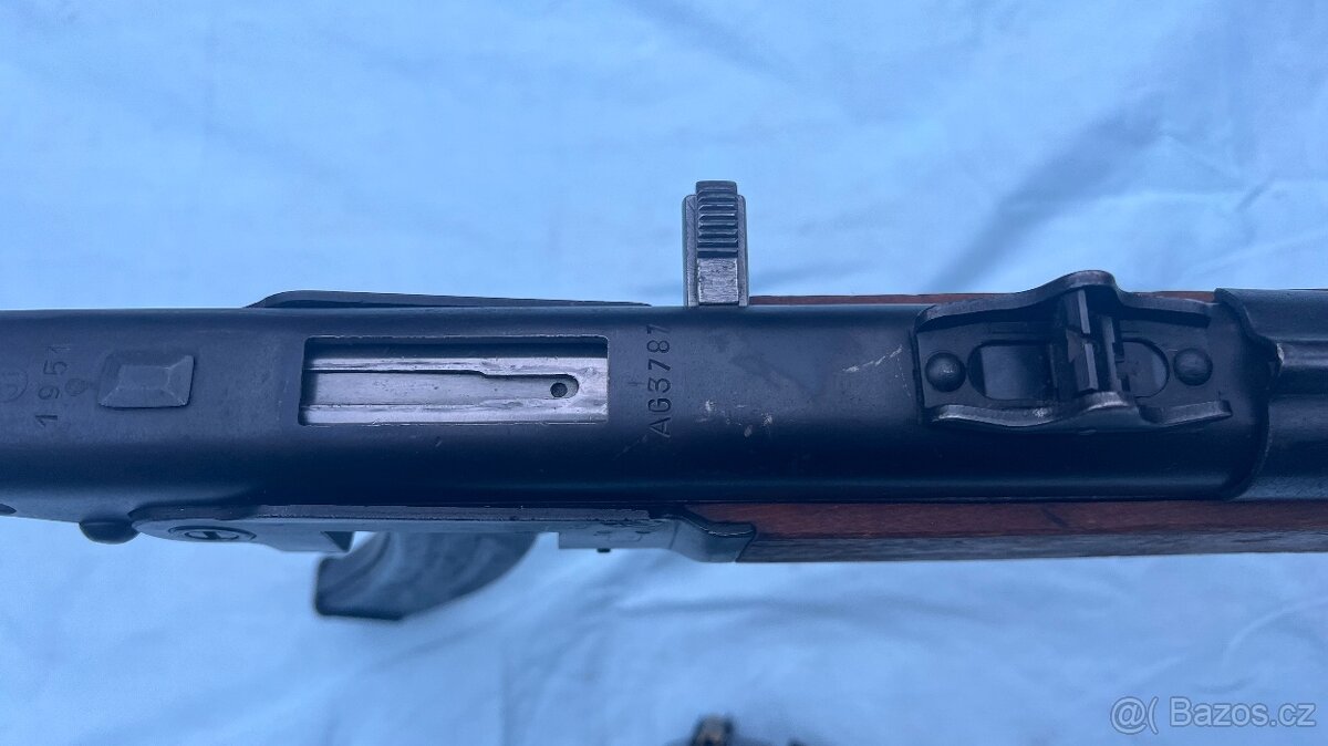 Samonabíjecí puška PPŠ 41 (Špagin) 7,62x25 PAPAŠA - 7