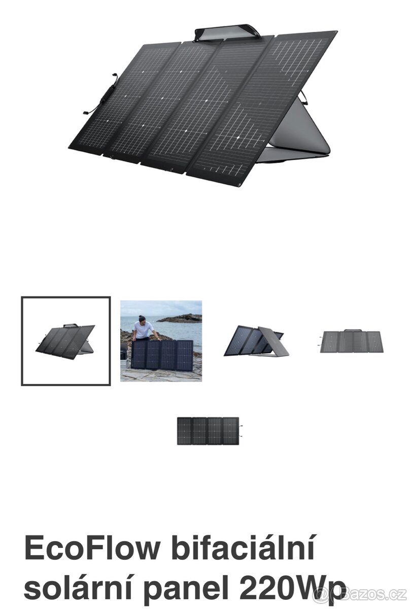 Ecoflow DELTA 2 + solární panel 220w - 7