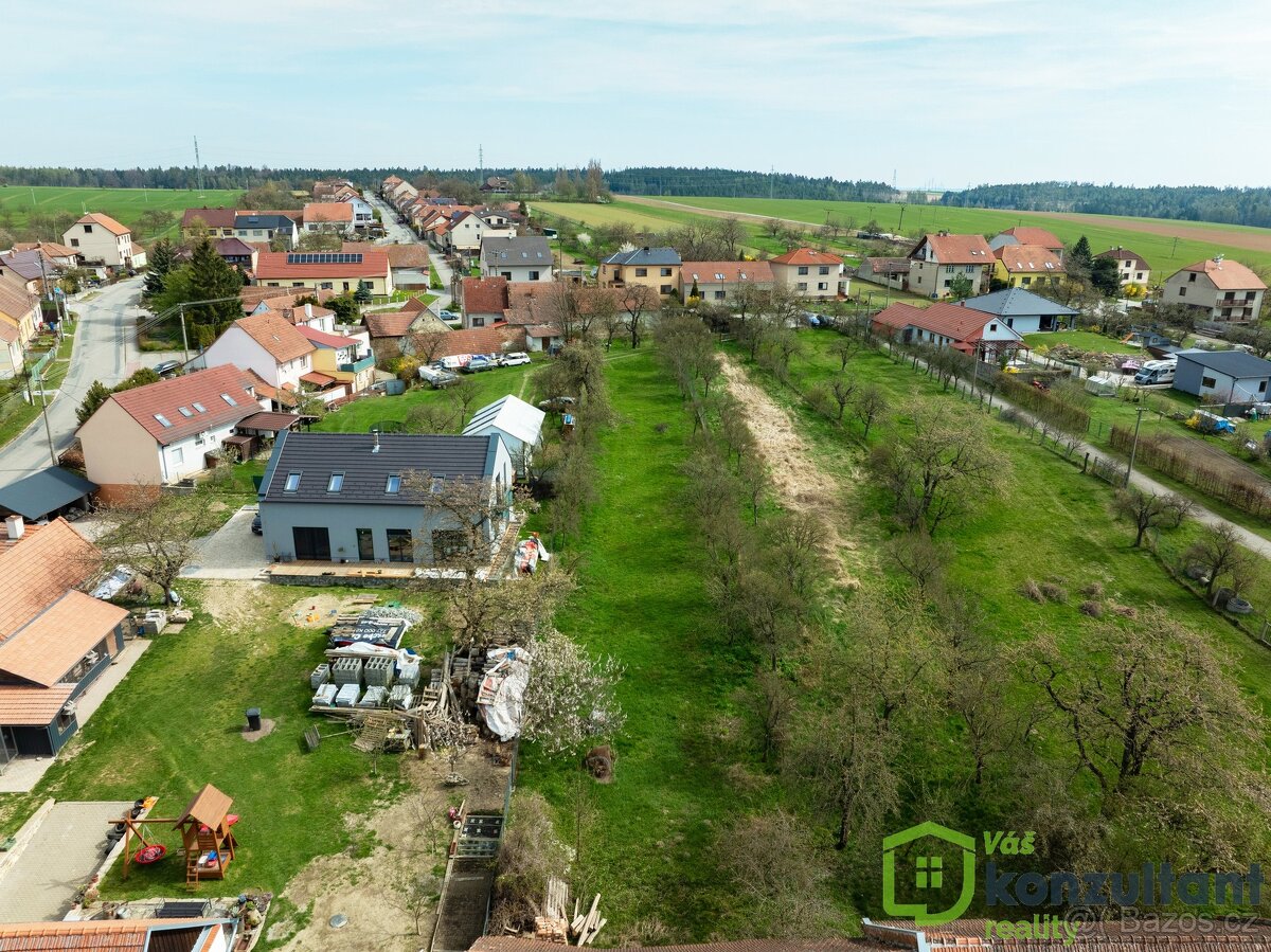 Prodej stavebního pozemku 1263 m² v obci Svatoslav u Tišnova - 7