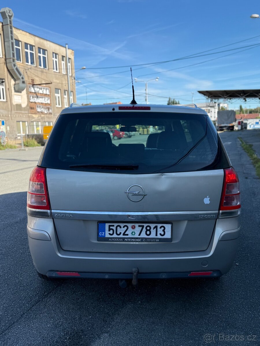 Opel Zafira, 1.7CDI 81KW KUŽE KLIMA 7MIST Ojeté, 11/2008, 28 - 7
