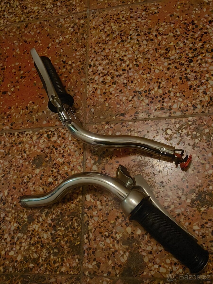 Jawa perak řídítka - 7