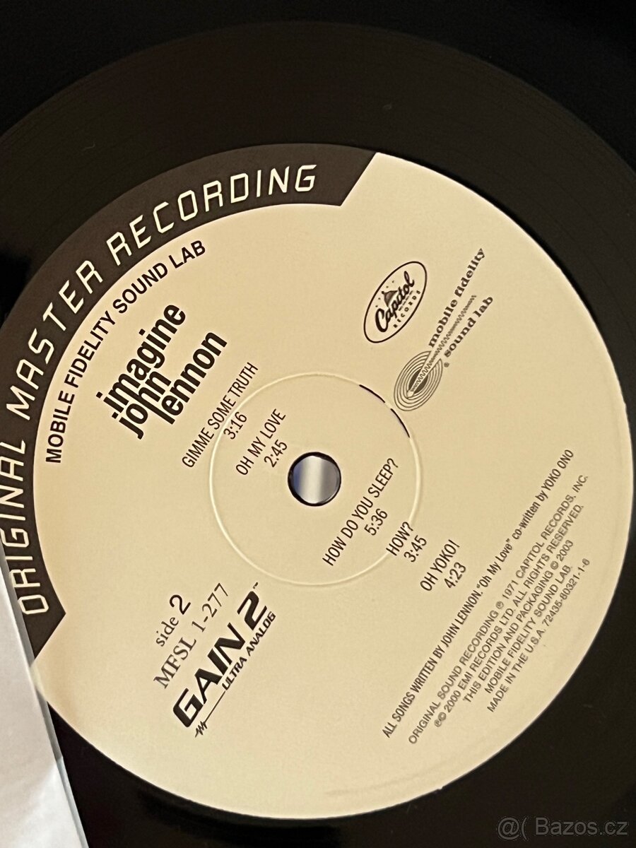 John Lennon | Imagine | 1st Promo MFSL press | NEW - 7