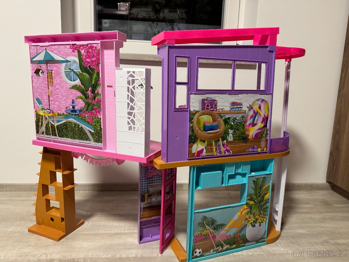 Barbie Prázdninový domeček / dům HCD50 - 7
