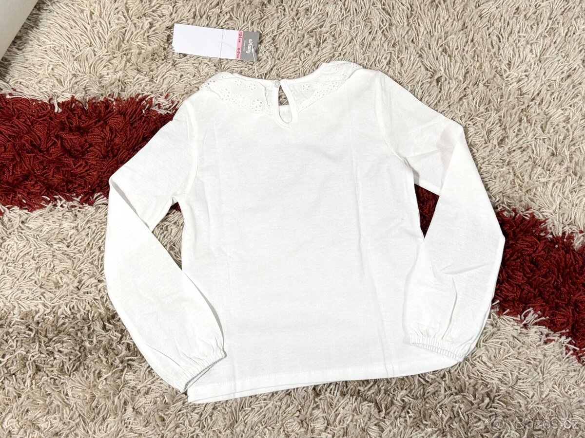 Nová s visačkou Halenka s krajkou v.134 - 7