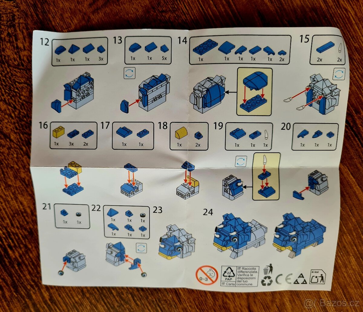 Stavebnice dinosaura nová - 7