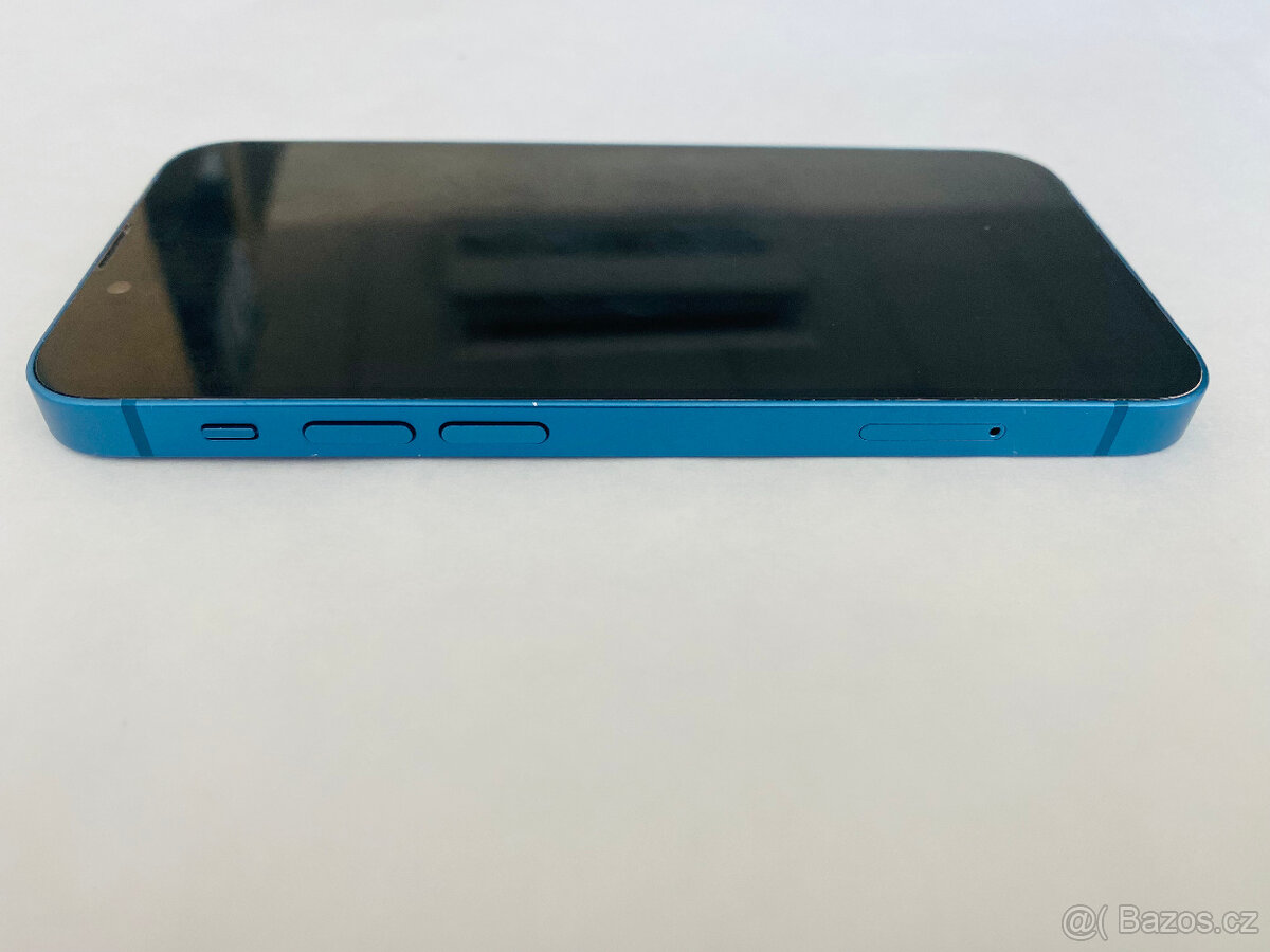 APPLE IPHONE 13 MINI 128 GB MODRÝ,12 MĚS.ZÁRUKA,VELMI HEZKÝ - 7