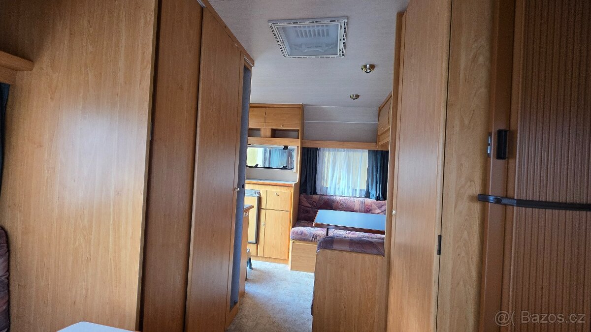 Knaus Vimara 370 (Marcampo), 100 km/h, předstan - 7