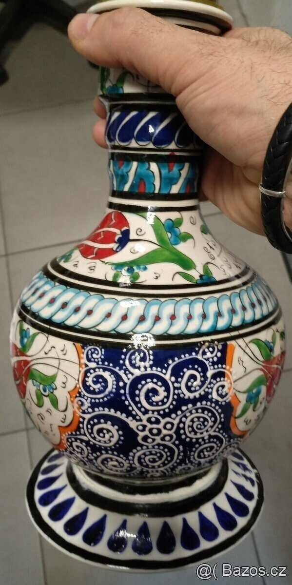 Starožitná vodní dýmka Khalil Mamoon z roku 1950 👍👍👍 - 7