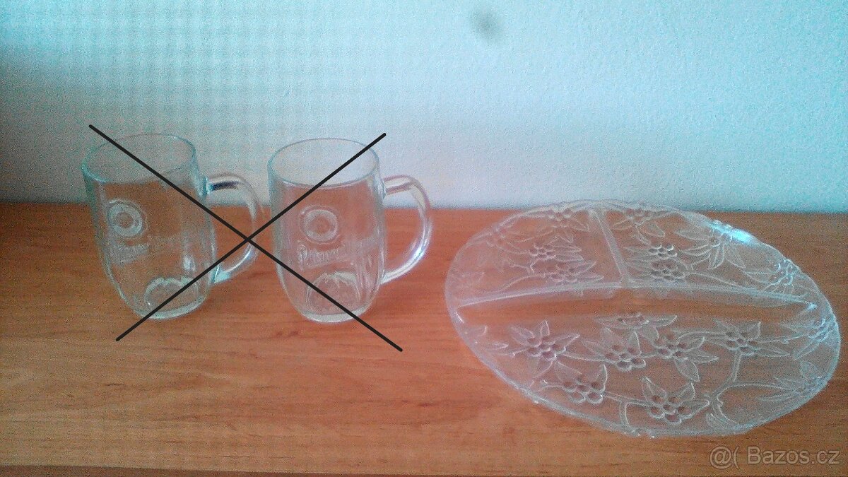 Retro tácky, servírovací podnosy - plast, kov-nerez aj. - 7