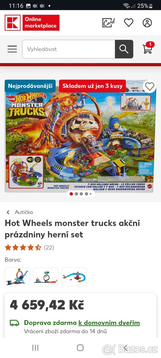 Hot Wheels Moster Truck - 7