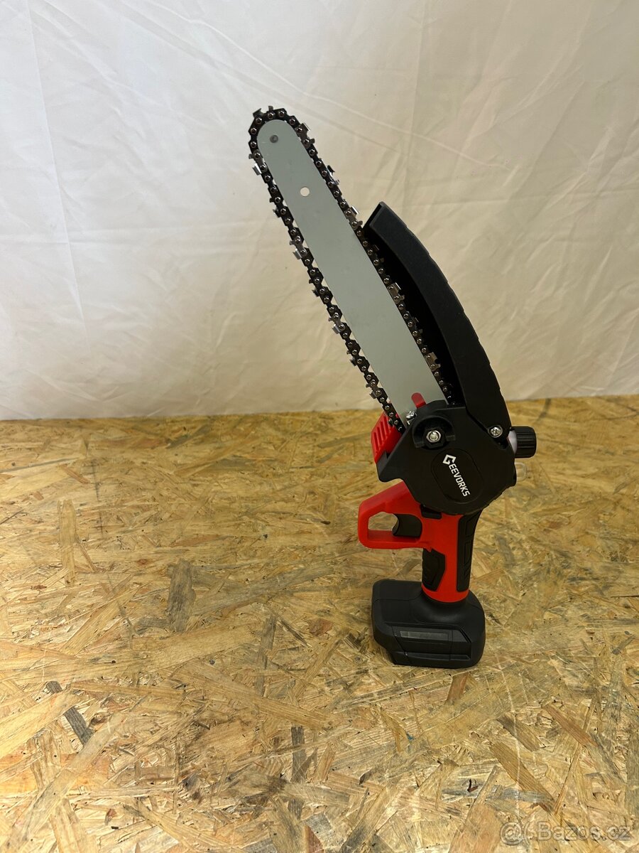 Nová elektrická prořezávací pila 2x baterie - 7