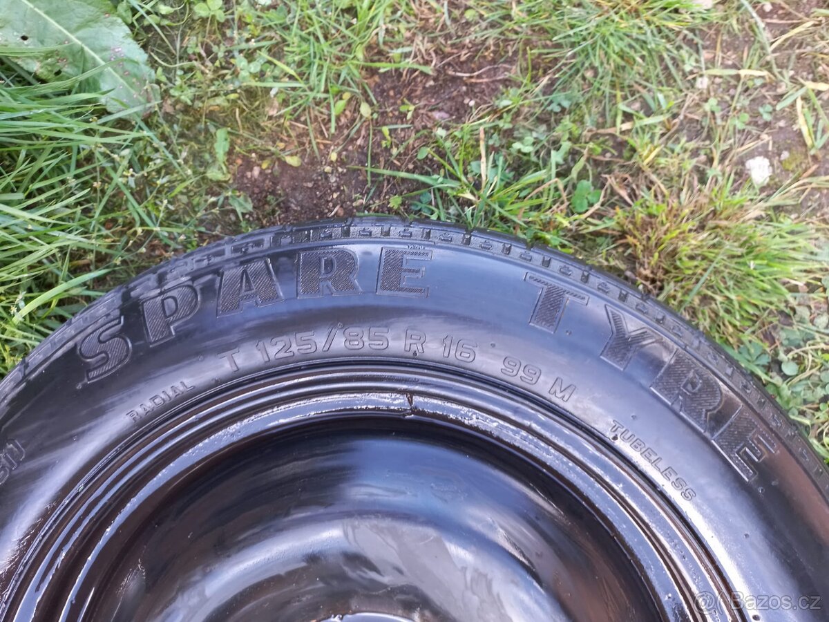 Plechové disky s letními pneu 195/65/15 - 7