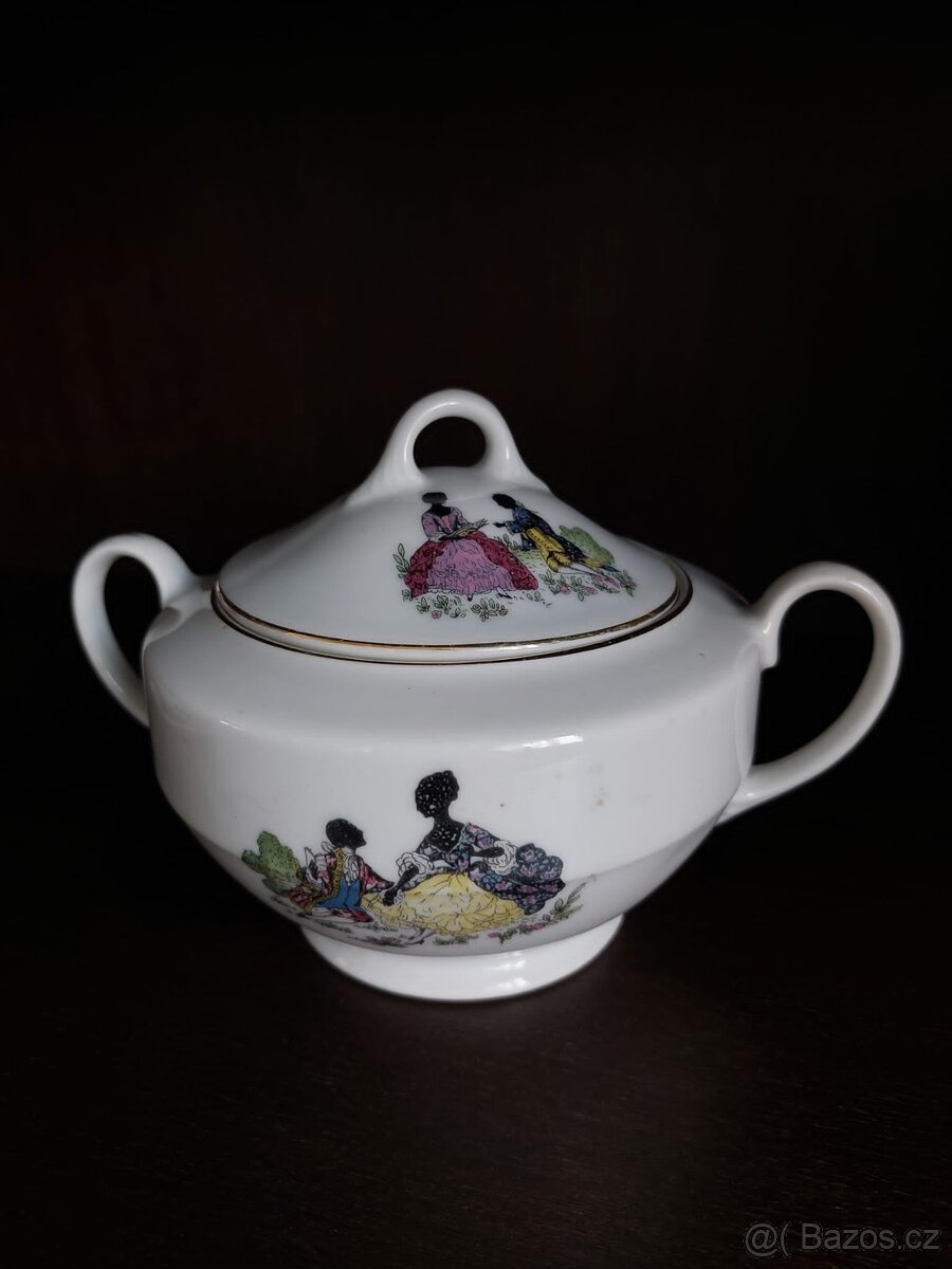 Porcelán a broušené sklo - 7