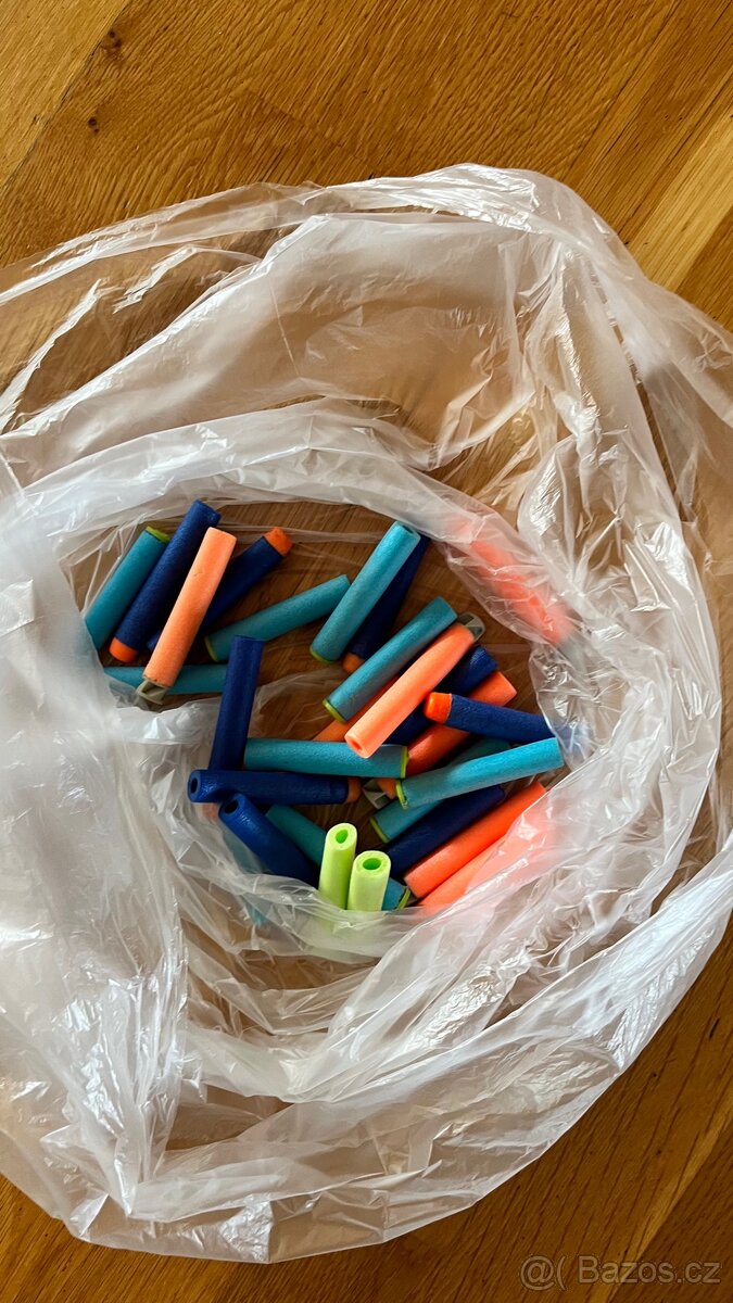 NERF sada pistoli + naboje - 7