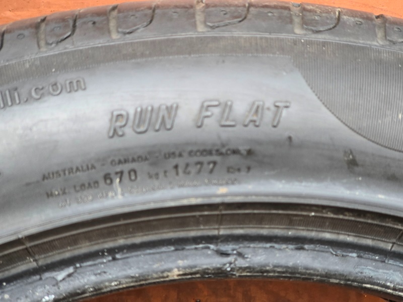 Letní Pirelli RunFlat 225/50/17 - 7
