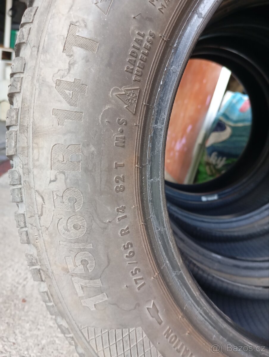 Zimní pneu Continental 175/65/R14 (Citigo) - 7