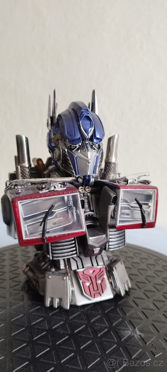Transformers 3-4: Optimus Prime busta výrobce Prime 1 studio - 7